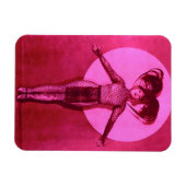 Magnet Flexible Championnat du monde de football 1922 - rose (Horizontal)