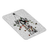 Magnet Flexible Chandelier fraise (Côté Droit)