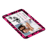 Magnet Flexible Chandeliers rose noir blanc Enregistrer l'aimant D (Côté Droit)