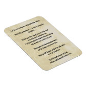 Magnet Flexible Chanson de Salomon (Côté Droit)