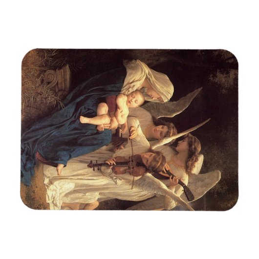 Magnet Flexible Chanson des Angles Bébé Jésus Noël (Horizontal)