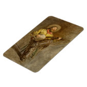 Magnet Flexible Chanter Espagnol Cowboy à Banjo jouer à la chanson (Côté Gauche)