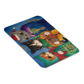 Magnet Flexible Chanteurs de Noël Carol (Côté Droit)