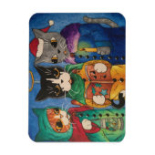 Magnet Flexible Chanteurs de Noël Carol (Vertical)