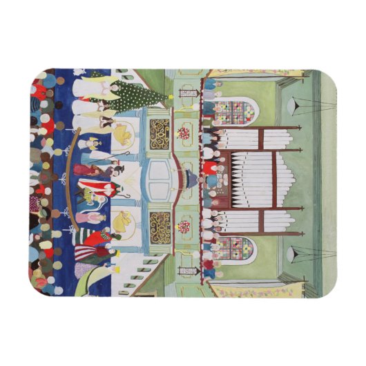 Magnet Flexible Chapelle méthodiste Mousehole Cornwall (Horizontal)