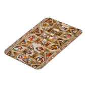 Magnet Flexible Chapelle Sixtine Plafond par Michelangelo Buonarro (Côté Gauche)