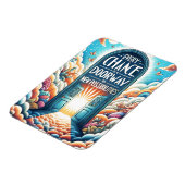 Magnet Flexible Chaque chance est une porte (Côté Gauche)