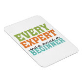 Magnet Flexible Chaque expert était un débutant (Côté Droit)