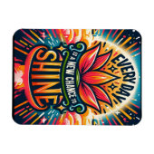 Magnet Flexible Chaque jour est une nouvelle chance de briller (Horizontal)