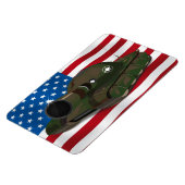 Magnet Flexible Char militaire (Côté Gauche)