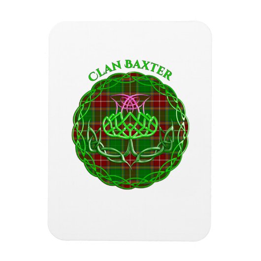 Magnet Flexible Chardon celtique écossais Baxter (Vertical)