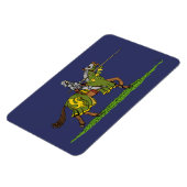 Magnet Flexible Chargement du chevalier médiéval (Côté Gauche)