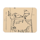 Magnet Flexible Chargeur d'oiseaux vide (Horizontal)