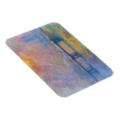 Magnet Flexible Charing Cross Bridge, La Tamise, Claude Monet (Côté Droit)