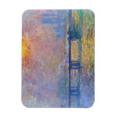Magnet Flexible Charing Cross Bridge, La Tamise, Claude Monet (Vertical)