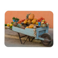Chariot de fruits et légumes, Cuba