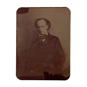 Magnet Flexible Charles Baudelaire (1820-1867), poète français,
