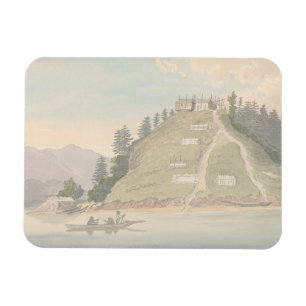 Magnet Flexible Charles Hamilton Smith - Village d'Indiens Amicaux