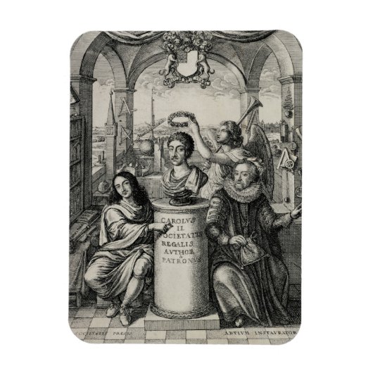 Magnet Flexible Charles II de 1630-85 (Vertical)