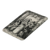 Magnet Flexible Charles II de 1630-85 (Côté Gauche)