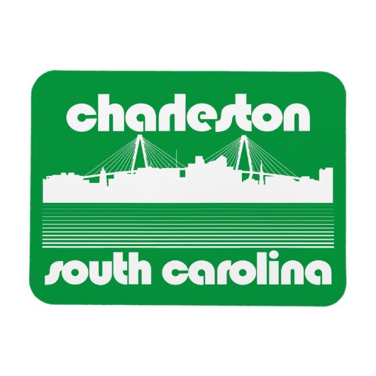 Magnet Flexible Charleston, Caroline du Sud (Horizontal)