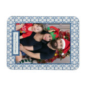 Magnet Flexible Charleterie de Noël et pétales de fleurs (Horizontal)