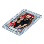 Magnet Flexible Charleterie de Noël et pétales de fleurs (Côté Gauche)