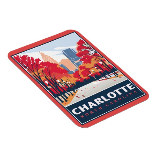 Magnet Flexible Charlotte, NC (Côté Droit)