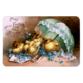 Magnet Flexible Charmant poussins de Pâques (Horizontal)