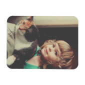 Magnet Flexible Charmante fille (Horizontal)