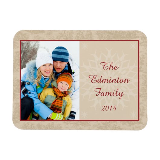 Magnet Flexible Charme de pays Photo personnalisée Flex (Horizontal)