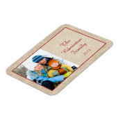 Magnet Flexible Charme de pays Photo personnalisée Flex (Côté Gauche)