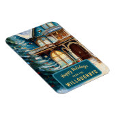 Magnet Flexible Charming Bed N Breakfast Maison victorienne Noël (Côté Droit)