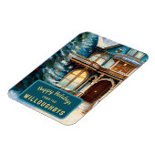 Magnet Flexible Charming Bed N Breakfast Maison victorienne Noël (Côté Gauche)