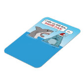 Magnet Flexible Charny Shark et Manatee Claus Noël (Côté Gauche)