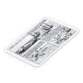 Magnet Flexible Chasse à la baleine à Spitzbergen en 1611 (gravure (Côté Gauche)