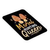 Magnet Flexible Chasseur de champignons Morel Chasse Reine (Côté Droit)