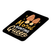 Magnet Flexible Chasseur de champignons Morel Chasse Reine (Côté Gauche)