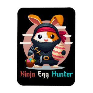 Magnet Flexible Chasseur d'oeufs Ninja