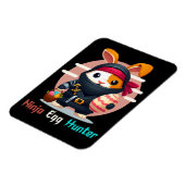 Magnet Flexible Chasseur d'oeufs Ninja (Côté Gauche)