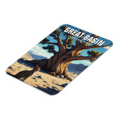 Magnet Flexible Chat à Great Basin Parc national du Nevada (Côté Gauche)