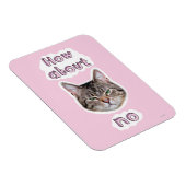 Magnet Flexible Chat agacé (Côté Droit)