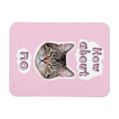 Magnet Flexible Chat agacé (Horizontal)