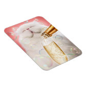 Magnet Flexible Chat Au Champagne (Côté Droit)