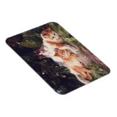 Magnet Flexible Chat avec Kittens Art (Côté Droit)
