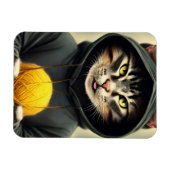 Magnet Flexible Chat Avec Une Boule De Fer (Horizontal)