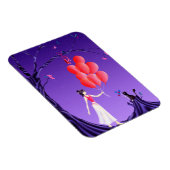 Magnet Flexible Chat & Ballerina à l'arbre de minuit (Côté Droit)