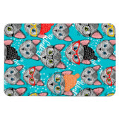 Magnet Flexible Chat dans le casquette (Horizontal)