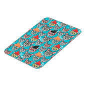 Magnet Flexible Chat dans le casquette (Côté Gauche)