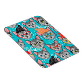 Magnet Flexible Chat dans le casquette (Côté Droit)